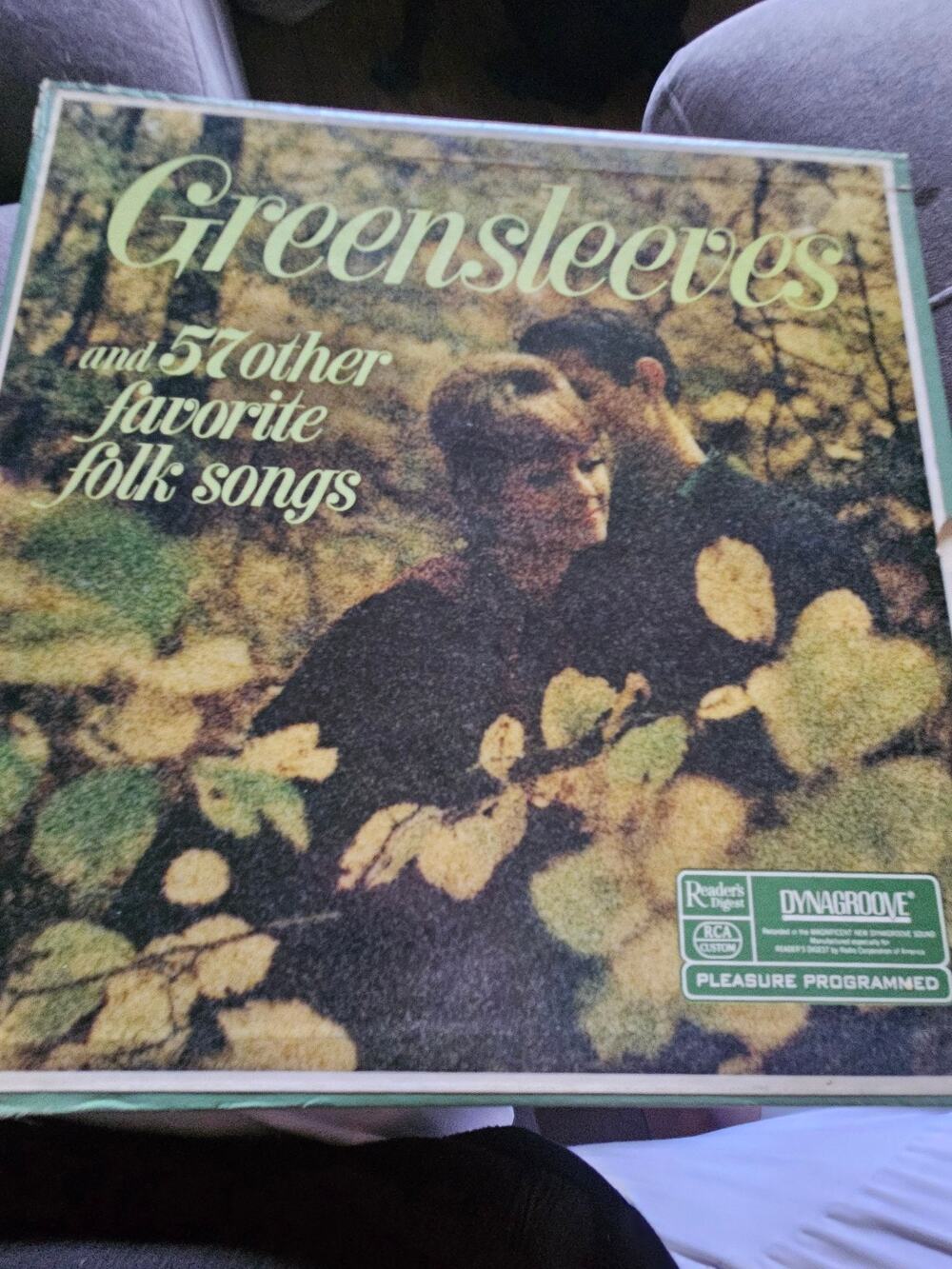 Greensleeves & 51 Other Favorite Folk Songs Vinyl Box Set Reader’s Digest